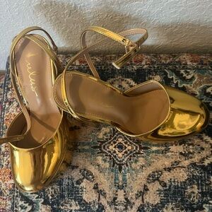 Gold Women's Platforms